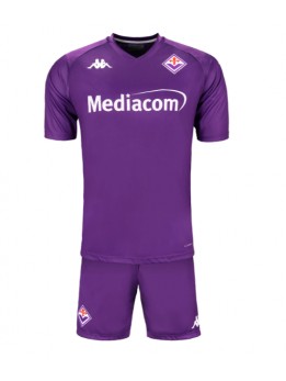 Fiorentina Dječji Domaci Dres kompleti 2024-25 Kratak Rukavima (+ kratke hlače)